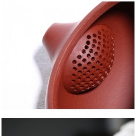 Teapot Real Handmade Kettle Wintersweet Patterns Ball Hole Filter Elegance Xishi Zisha Tea Pot Teaware