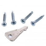 New Kids Window Lock Children Protection Metal Kids Safety Window Stopper Anti-theft Security Locks Window Limiter Cabinet Lock