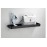 Bathroom Shelf 23cm Bath Shower Shelf Aluminum Black Bathroom Corner shelf Wall Mounted Black Aluminum Kitchen Storage holder