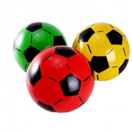 20cm Children Soccer Ball Multicolor PVC Inflatable Hand Pat Football Sports Matches Training Outdoor Games Beach Elastic Balls