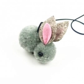 Interactive Cat Toy Hanging Simulation Little Rabbit Cat Toy Funny Self-hey Interactive Toy for Kitten Playing Toy Cat Supplies